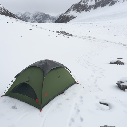 【雪山登山】寒波による雪の天候予報 | 計画の見直しと装備の準備 をイメージした 冬、雪景色、山 の写真