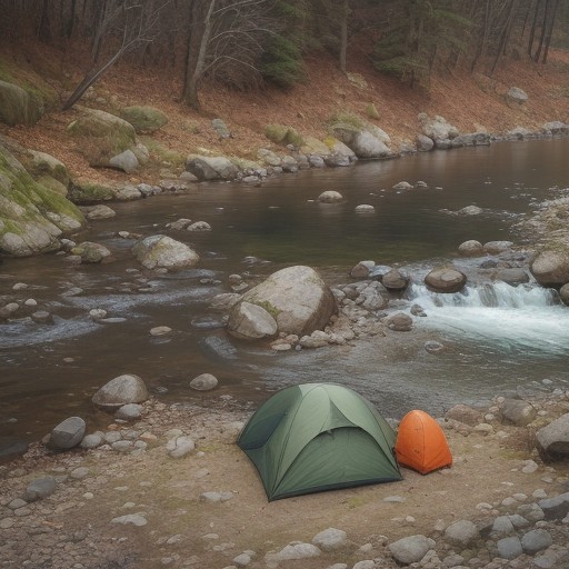 【川魚】山 stream の生き物を探す | 地域の水生生物を観察する旅 をイメージした 春、夏、秋、冬、川、山 の写真