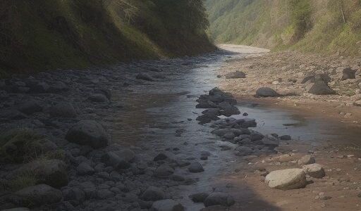 【急流】増水による河川の氾濫状況 | 浸水エリアを避けるルート選び