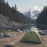 【安全装備】登山の事故を防ぐ道具 | 持ち物の点検と準備の手順 をイメージした 広角の風景、ハイキング の写真