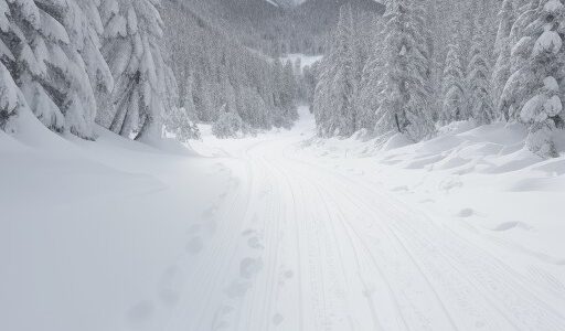 【スキー技術】冬の雪山を滑るためのコツ | 足の運びと重心の移動方法