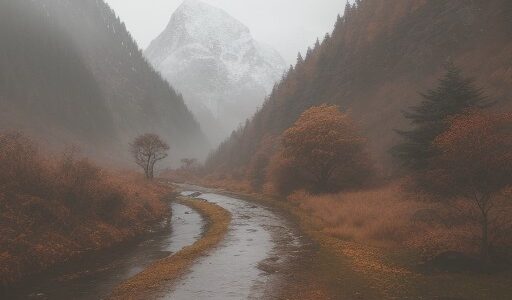 【防水ジャケット】秋の雨が降る登山道を歩く | 軽量モデルでの山行