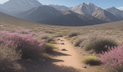 【ハイキング】春の山道で花を眺めて歩く | 山頂へ向かうルート