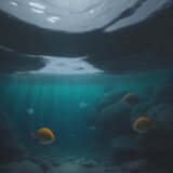 【水中カメラ】海の中を泳ぐ魚を撮るコツ | レンズの選び方と使い分け をイメージした 広角の風景 の写真