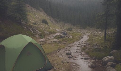 【登山】雨の中での山歩きで気をつける点 | 装備と下山の判断基準