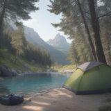 【水泳用具】プールでの水抵抗を減らす選び方 | 泳力アップのポイント をイメージした 広角の風景 の写真