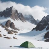 【山の危険性】標高が上がると起きる息切れと頭痛 | 山頂へ向かう際の備え をイメージした 広角の風景、山 の写真