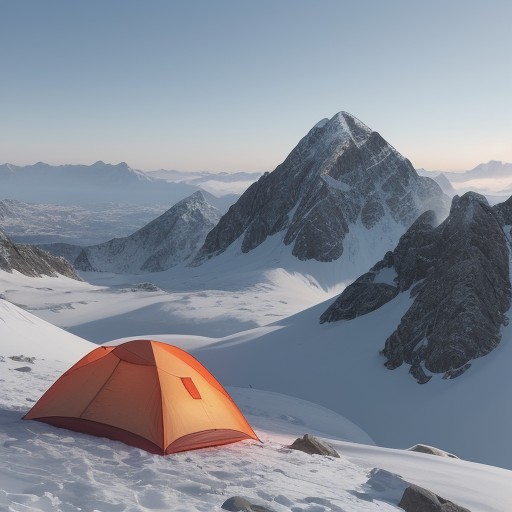 【登山】快晴の予報に合わせて登る山 | 山頂から見える景色と空の色 をイメージした 広角の風景、山、ハイキング の写真