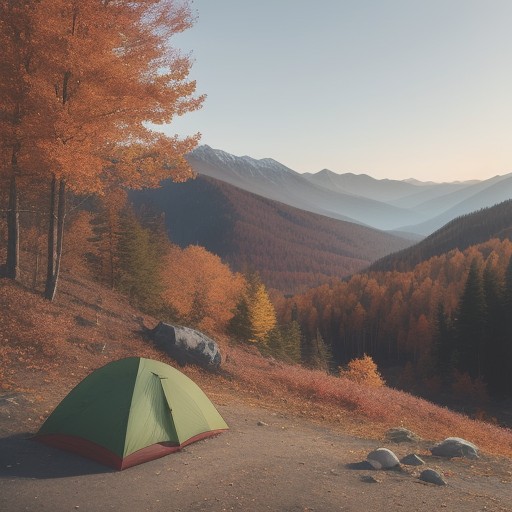 【登山ルート】紅葉の山行に合わせた選び方 | 山の安全を確保する準備 をイメージした 広角の風景、ハイキング、秋、山 の写真