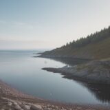 【海釣り】春に気温が上がって魚が動き出すタイミング | 出かける時期の見極め方 をイメージした 広角の風景、春 の写真