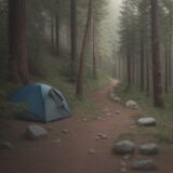 【登山靴】耐久性のテスト記録 | 砂利道や岩場を歩いた後の状態を検証する をイメージした 広角の風景、ハイキング の写真