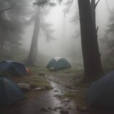 【防水ジャケット】雨の日の登山での選び方 | 実際に使ってわかった注意点 をイメージした 広角の風景、ハイキング の写真