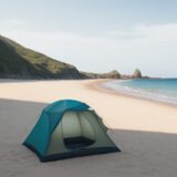 【海釣り】揃えておきたい道具の選び方 | 夏の海岸で使うギア をイメージした 広角の風景、夏 の写真