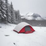 【防寒対策】冬の山歩きで選ぶコート | 雪山の風から体を守る服装 をイメージした 広角の風景、ハイキング、冬、山、雪景色 の写真