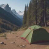 【野生動物】山道で遭遇したときの回避策 | 安全を確保するための注意点 をイメージした 広角の風景、山、登山道 の写真