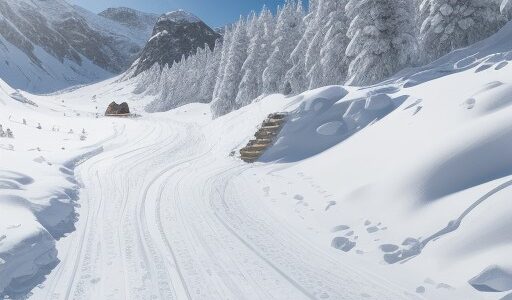 【スノーボード】急斜面のコースを滑るスリル | 冬の雪山での体験