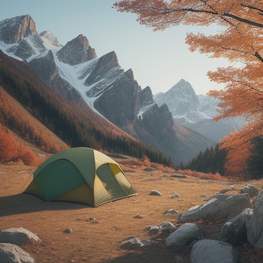 【登山】ハイキングに向く秋の時期 | 行き先のルート選びと装備の準備について をイメージした 広角の風景、山、ハイキング、秋 の写真