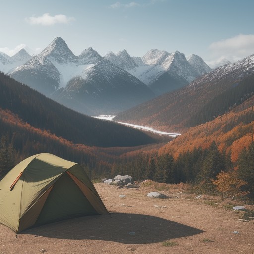 【山登り装備】ハイキングで用意する持ち物リスト | 秋の山道を歩く準備 をイメージした 広角の風景、山、ハイキング、ハイキング、秋 の写真