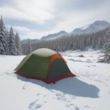 【アンダーウェア】雪山登山の肌着選び | 体温を逃がさない素材の選び方 をイメージした 広角の風景、山、冬 の写真
