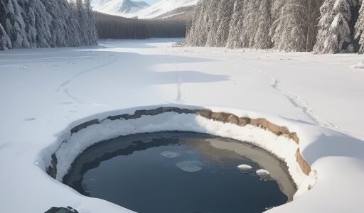 【アイスフィッシング】氷に穴を開けて釣る体験 | 冬の湖で自然と触れ合う時間