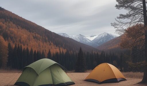 【キャンプ用品】秋の山で使うテント選び | キャンプ飯に合う道具の準備