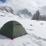 【高地気温】標高と気圧による温度の変化 | 雪山での寒さに備える服装選び をイメージした 広角の風景、山、雪景色 の写真