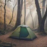 【生態系】森の生き物たちのつながり | 秋の山歩きで見つける自然の仕組み をイメージした 広角の風景、森、山、ハイキング、秋 の写真