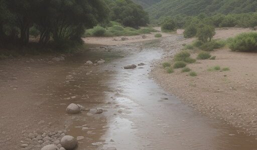 【川の水位】気象庁のサイトで状況を確認 | 雨上がりの河原と降水確率