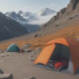 【登山用品】地図と装備の揃え方 | 秋の山道を歩くための持ち物リスト をイメージした 広角の風景、山、ハイキング、秋 の写真
