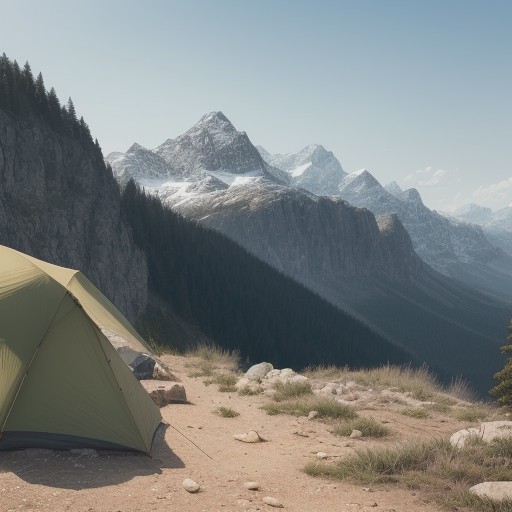 【ヘルメット】岩場が続く登山ルート | 頭を守る装備の選び方と使い方 をイメージした 広角の風景、ハイキング の写真