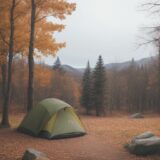 【バックパック】機能面を重視した選び方 | 秋の山道を歩く軽さ をイメージした 広角の風景、ハイキング、秋 の写真