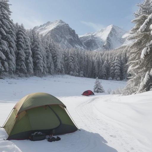 【雪山装備】冬の登山で使う道具 | 寒さと雪への対策になる持ち物リスト をイメージした 広角の風景、山、冬、ハイキング、冬、雪景色 の写真