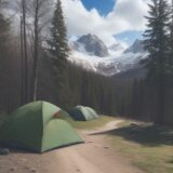 【登山】春の山歩きに向けた準備 | 新緑のルート選びと服装の注意点 をイメージした 広角の風景、ハイキング、春 の写真