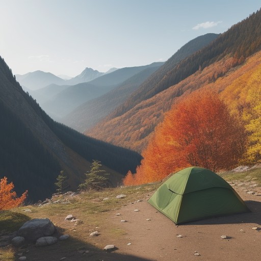 【ハイキング】山へ出かける時期 | 新緑や紅葉に合わせて計画を立てる方法 をイメージした 広角の風景、ハイキング、山、秋 の写真