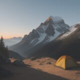 【毒蛇】山域での遭遇リスク | 種類ごとの危険度の違いと回避する方法 をイメージした 広角の風景、山 の写真