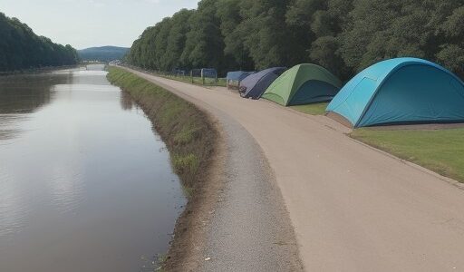 【堤防整備】河川敷の散歩道 | 浸水防止策と足元の安全を確認して歩く