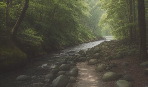 【川】水辺の道をゆっくりと歩いてみる | 夏に見つける自然と水の流れ