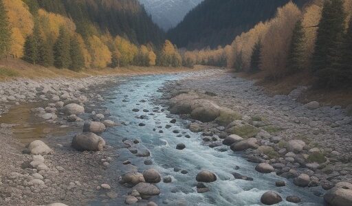 【清流】山奥の上流にある川の流れ | 岩場で行う釣りの手順と方法