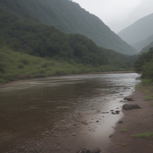 【水位】降水量で変わる川の流れ | 釣行前に確認する観測データ をイメージした 夏、川 の写真