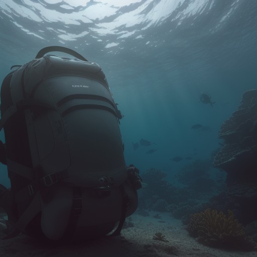 【水中カメラ】深海へ潜る体験を記録 | 水中の生物を写真に撮る をイメージした自然風景の写真