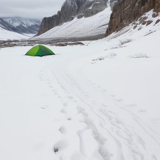 【地図】ハイキングの山道で使う登山用品 | 選び方と活用のポイント をイメージした 冬、ハイキング、山 の写真