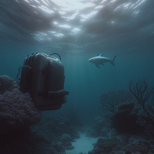 【マリンフォト】水底の生物を撮影 | 海中で出会った魚たちの姿 をイメージした自然風景の写真