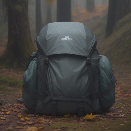 【登山】雨の中での山歩きで気をつける点 | 装備と下山の判断基準 をイメージした 秋、ハイキング の写真