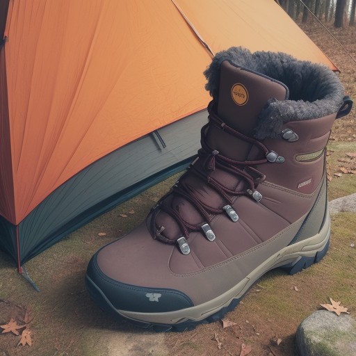 【登山靴】軽量モデルでの歩き心地 | 秋の山道で足元の負担を減らす をイメージした 秋、ハイキング の写真