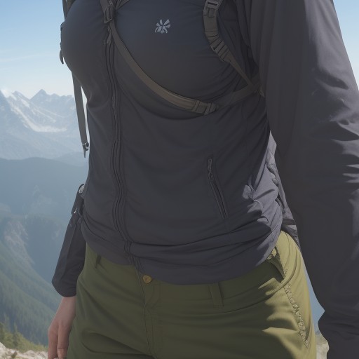 【登山用パンツ】通気性を重視した素材選び | 夏の稜線を歩くための服装 をイメージした 夏、ハイキング、ハイキング の写真