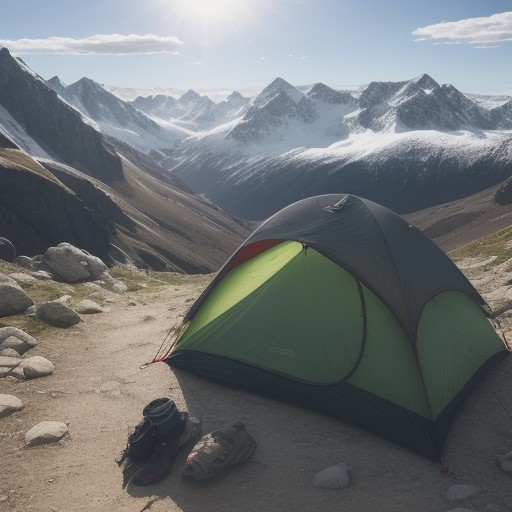 【登山】快晴の予報に合わせて計画したルート | 山頂から眺める周囲の山々 をイメージした 夏、ハイキング の写真