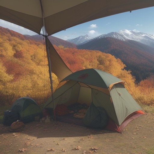【山の収穫】紅葉の道を歩いてキノコを集める | 登山の記録 をイメージした 秋、秋、山、ハイキング の写真