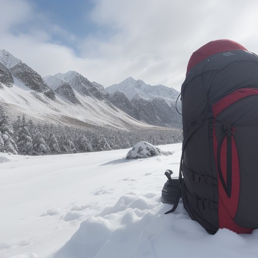 【雪山登山】天候予報を確認するためのチェックリスト | 冬の山行の準備 をイメージした 冬、雪景色、山 の写真