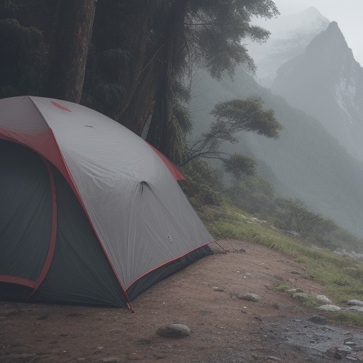 【山の天気】降水量の数値で判断する | 雨の日に歩くルート選びのポイント をイメージした 山 の写真