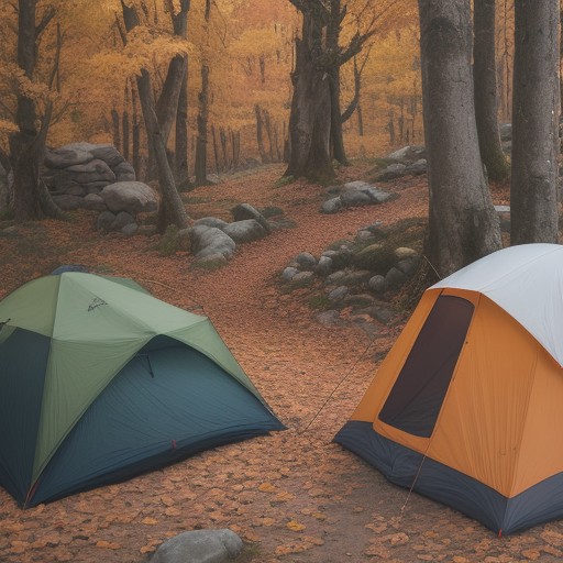 【登山杖】軽量モデルを選んで | 紅葉が色づく山道へ出かける旅 をイメージした 秋、秋、山、ハイキング の写真